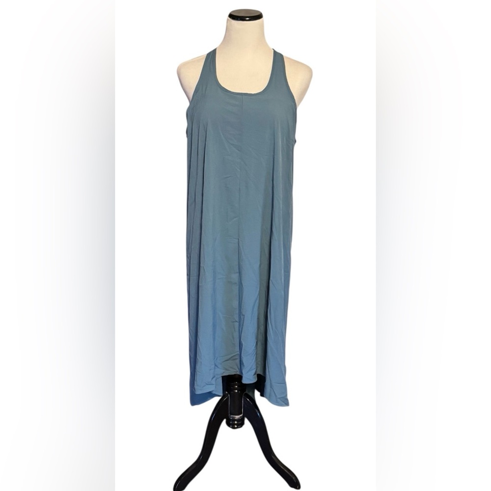 NWT Breezeful™ Backless Racerback Side Pocket High Low Flowy Midi Quick Dry